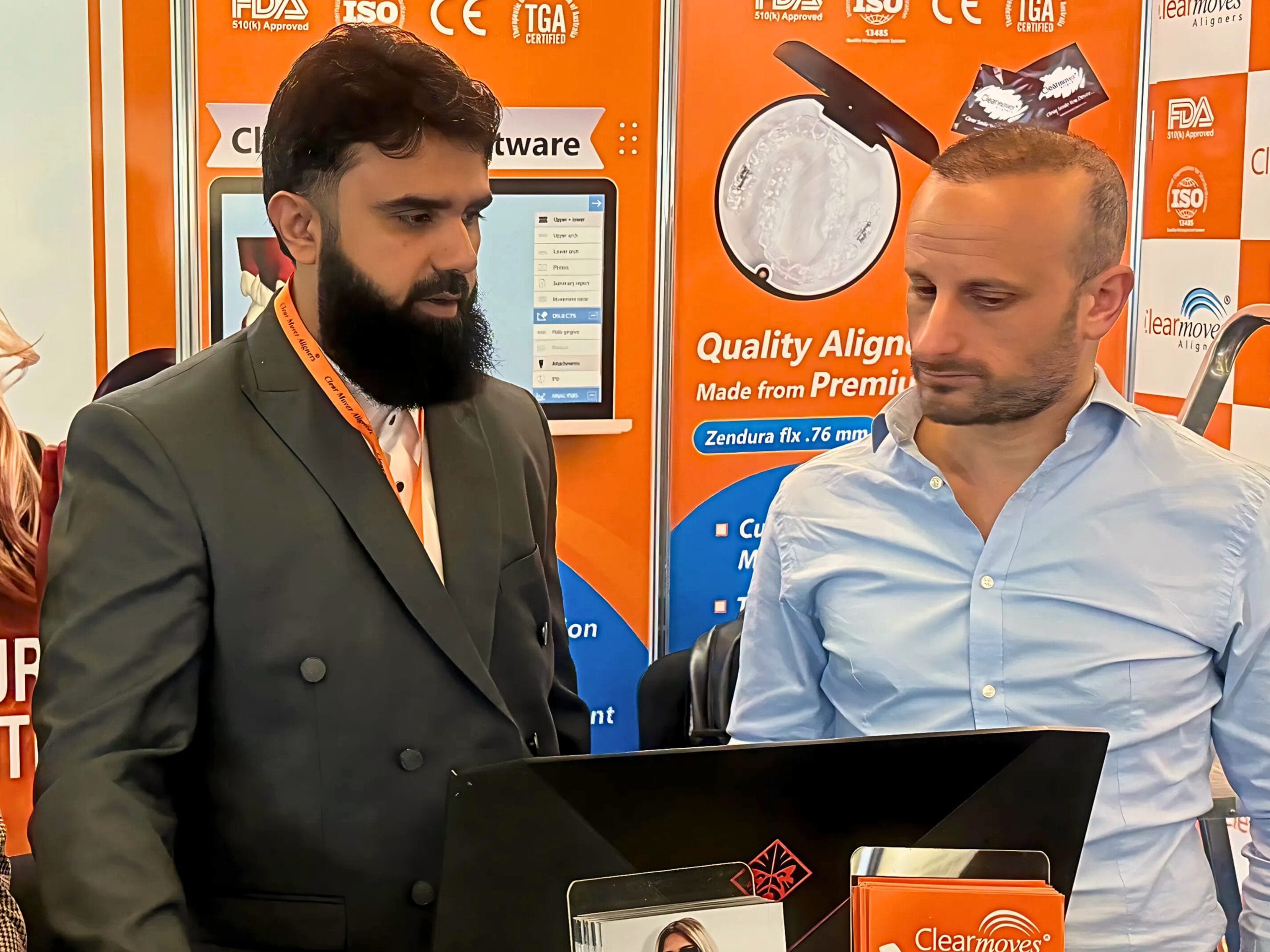Clear Moves Aligners stand at IDS Cologne 2025
