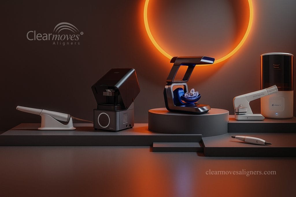 clear aligner manufacturing setup