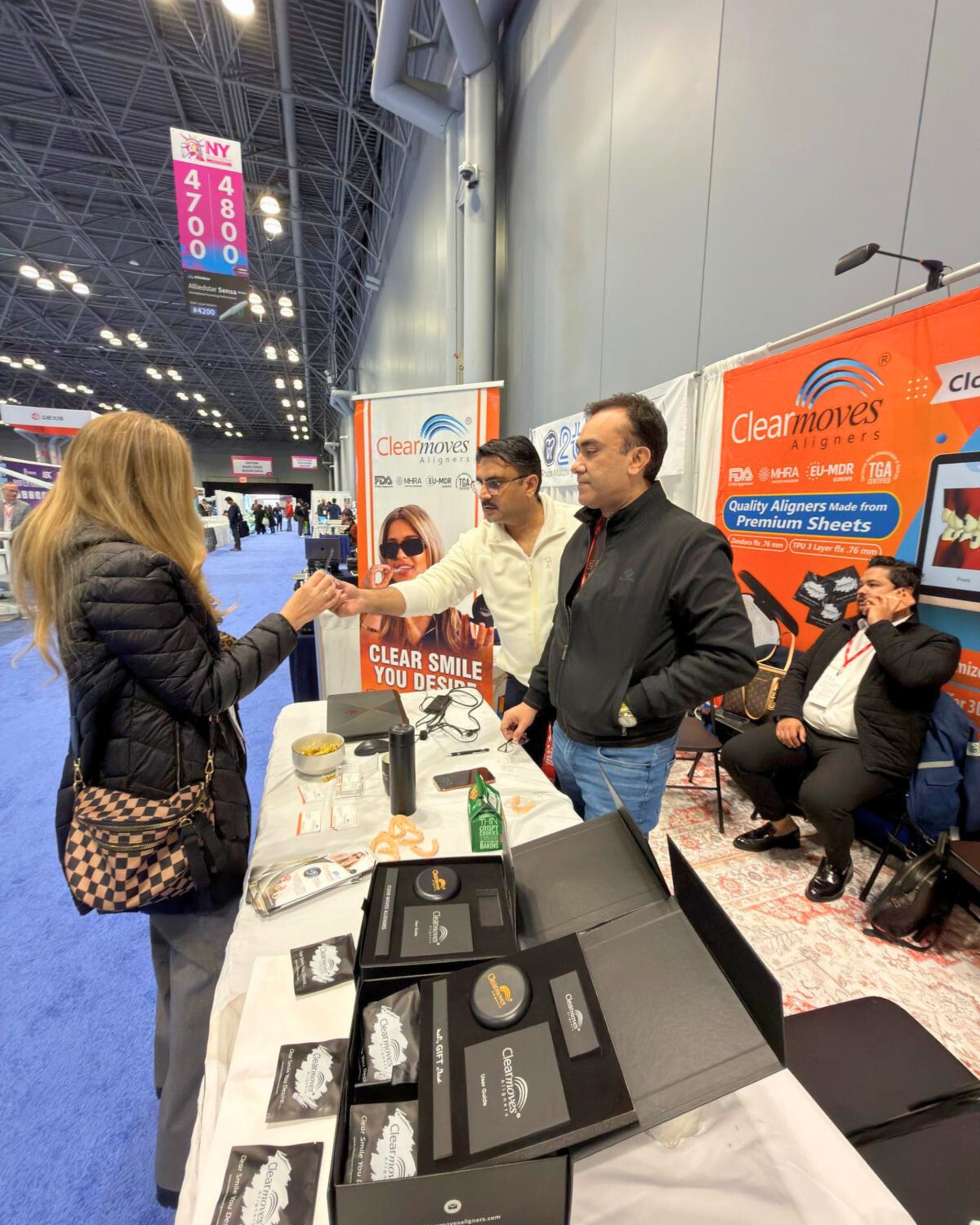 Clear Moves Aligners at the Greater New York Dental Meeting