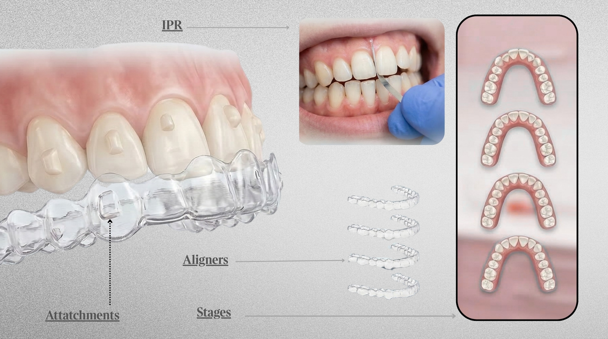 Attachments, IPR & Staging: Improve Clear Aligner Outcomes