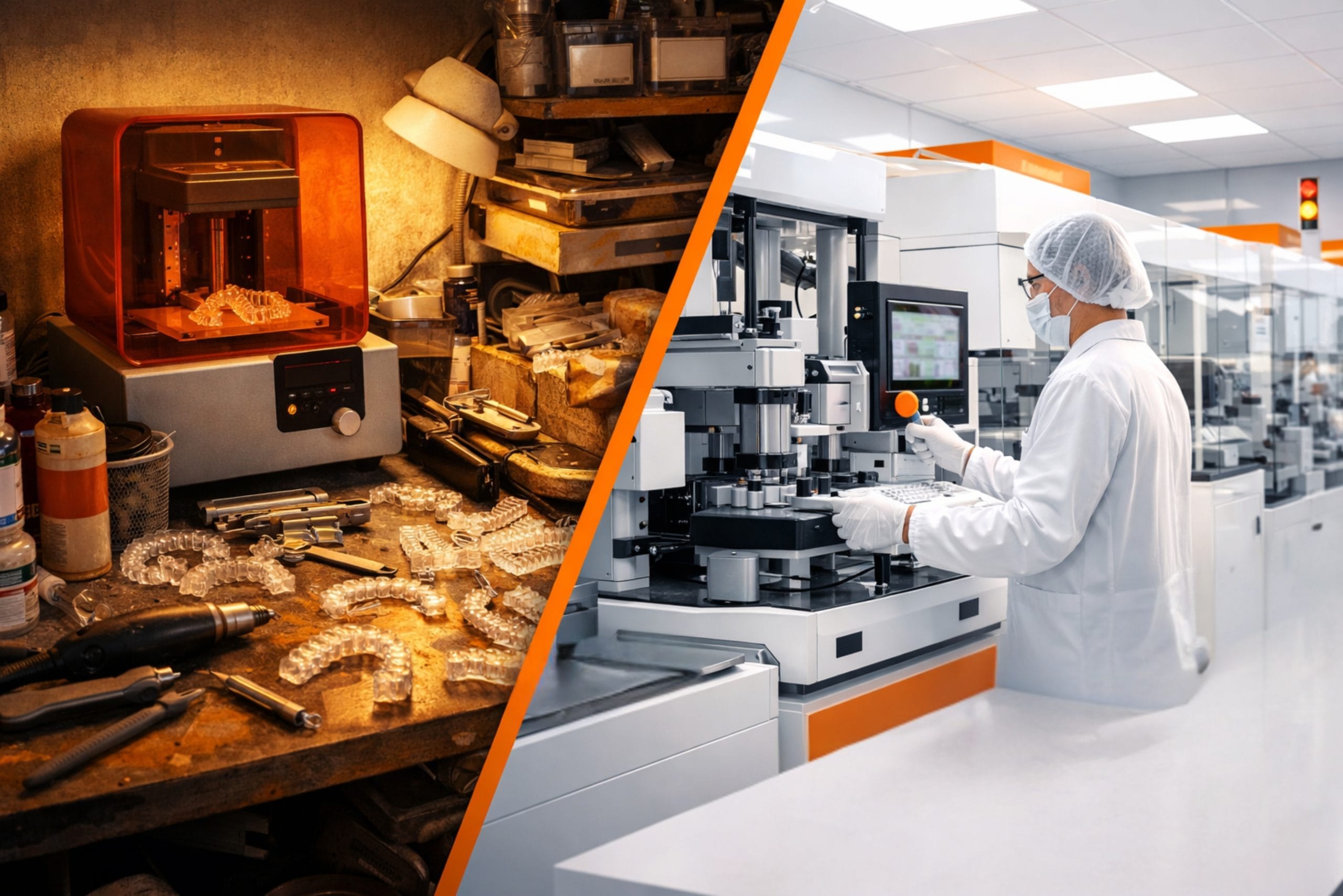 Outsource vs. In-House Clear Aligner Production