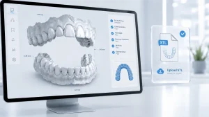STL file requirements for clear aligner treatment with clear moves aligners