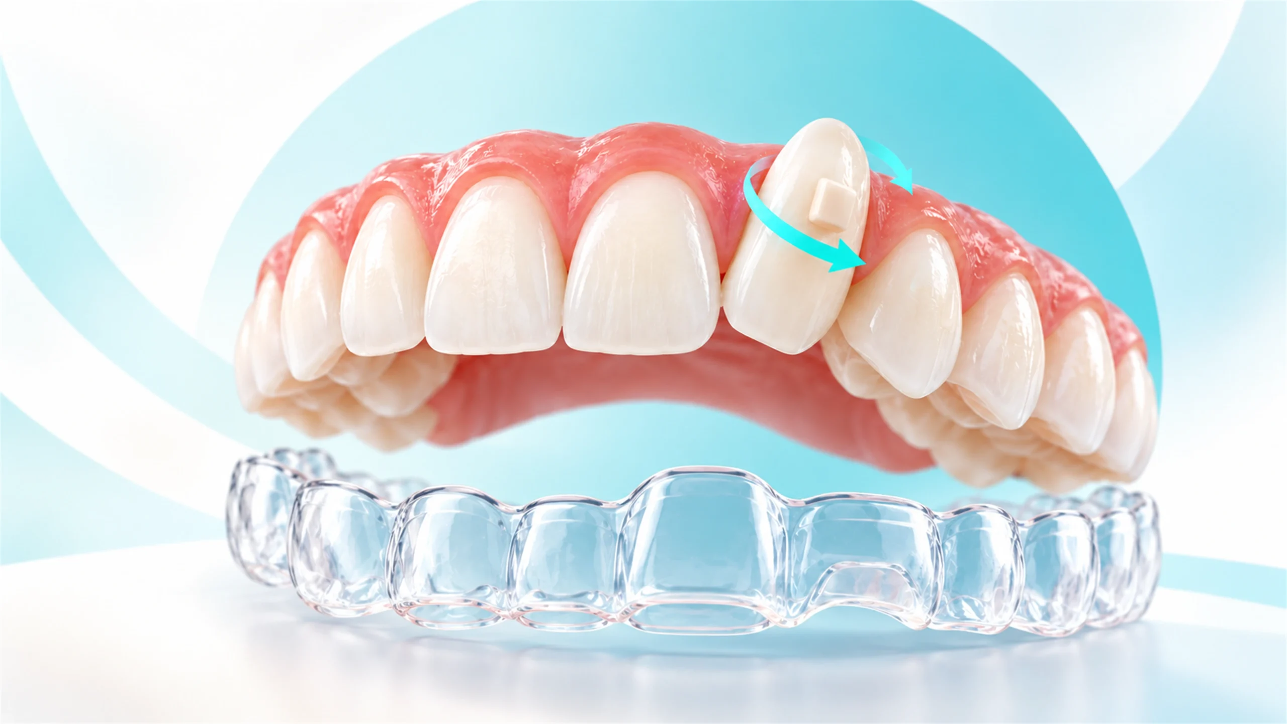 Correcting Rotations With Clear Aligners: Accuracy, Staging and Attachments